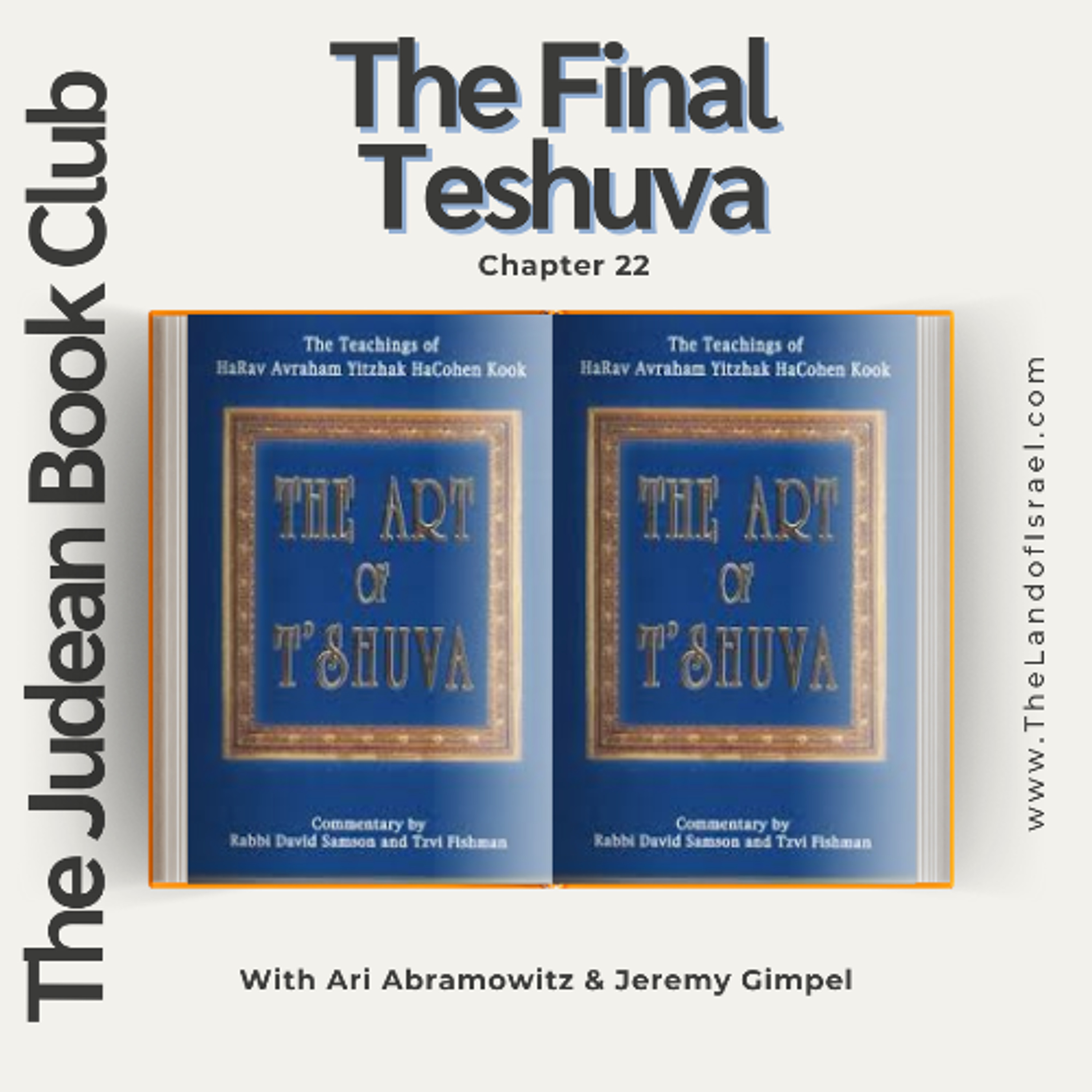 The Judean Book Club: The Final Teshuva (The Art of Teshuva)