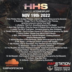 Hip Hop Stacks with Tone Spliff - 11/19/22