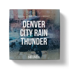 Thunder And Rainfall Sounds USA Compilation