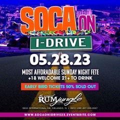 Dj Zack & Supa Pudgie - Soca On I-Drive Memorial Sunday