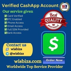 Buy Verified Cash App Accounts [us verified and bitcoin enable]