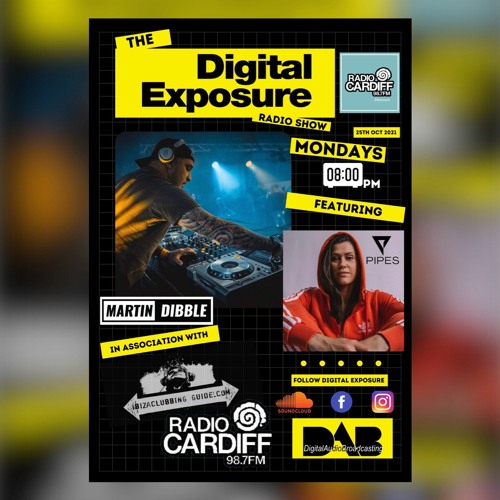 Stream Digital Exposure Radio Cardiff 25th Oct 2021 SHOW 514 by Digital  Exposure Radio | Listen online for free on SoundCloud