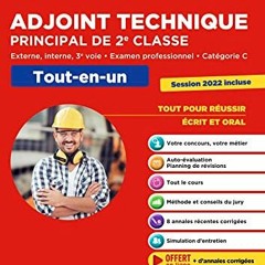 Télécharger le PDF Concours Adjoint technique principal de 2e classe - Catégorie C - Tout-en-un -