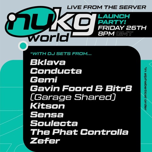 Gavin FooRd & Bitr8 live from NUKG World Launch Party