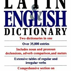 [Get] EBOOK EPUB KINDLE PDF Cassell's Concise Latin-English, English-Latin Dictionary