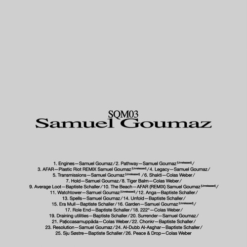 SQM03 | Samuel Goumaz