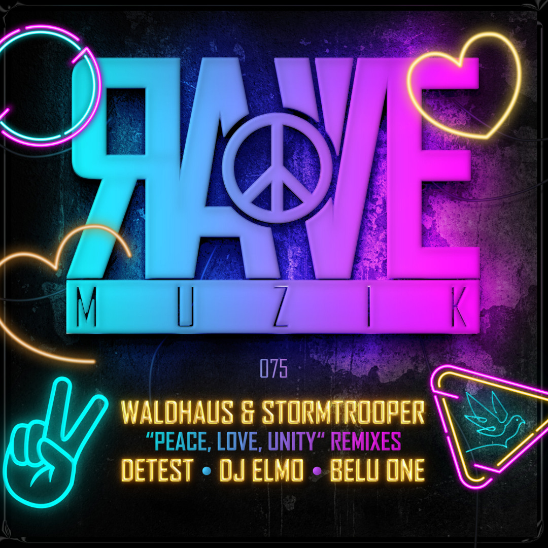 Stream Peace, Love, Unity (DJ Elmo Remix) by Rave Muzik | Listen online ...