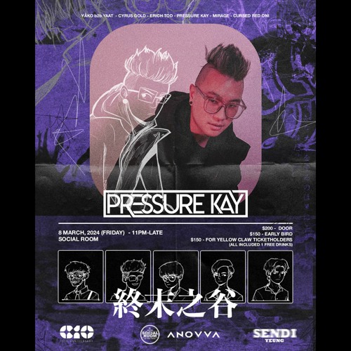 Pressure Kay @ Social Room: Anovva Records Presents The Final Valley [8/3/24]