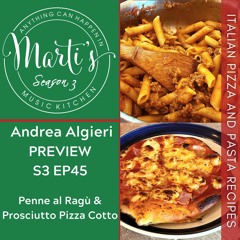 MMK S3-45 PREVIEW Andrea Algieri Mbrascatu Italian American Music and Cooking