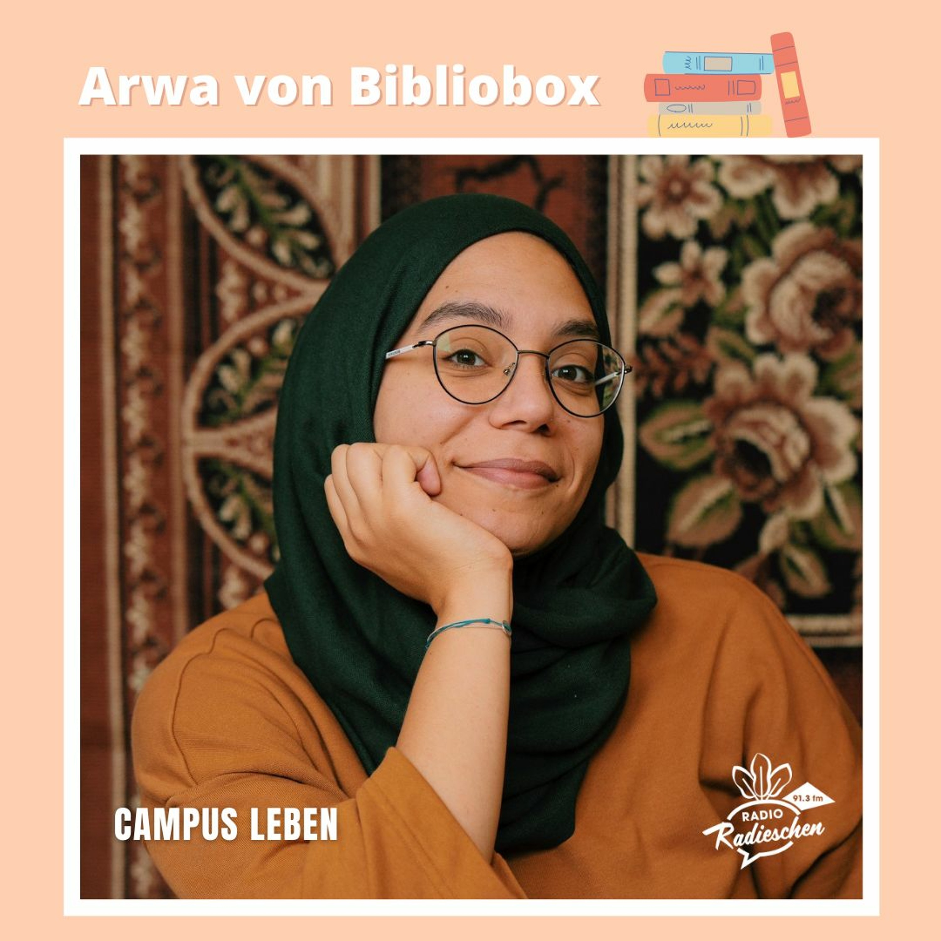 Arwa von Bibliobox episode artwork