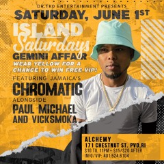 LIVE AUDIO ⚡️💀⚡️JR CHROMATIC X PAUL MICHAEL AT ISLAND SATURDAYS - JUNE 1ST