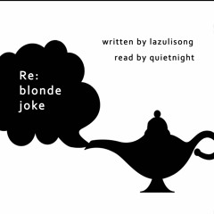 Re Blonde Joke part 1