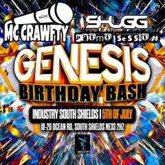 MC Crawfty - Shugg - Genesis Birthday Bash Promo 5/7/24