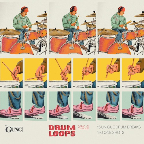 GUNC - Drum Loops Vol.1 (Preview)