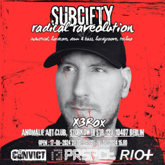 X3ROX - LIVE @ SUBCIETY in BERLIN 2024 - Rave the Planet After Party