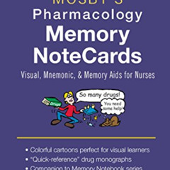 [Access] EPUB 📬 Mosby's Pharmacology Memory NoteCards - E-Book: Visual, Mnemonic, an