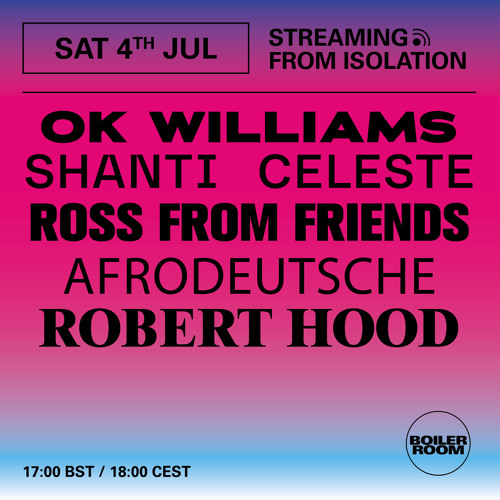 OK Williams | Streaming From Isolation: Boiler Zoom