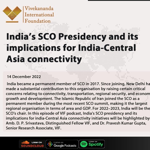 India’s SCO Presidency and its implications for India-Central Asia connectivity