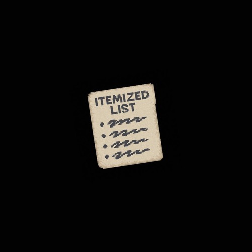itemized list
