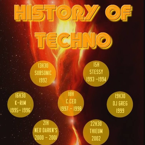 History of techno 99 # GREG D 26-06-2016