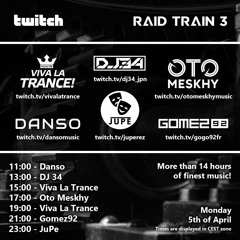 JuPe Live @ Monday Raid Train #3 (05-04-2021)