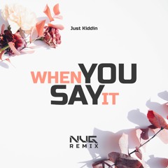 Just Kiddin - When You Say It (nug Remix)