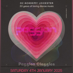 Mark Sherry LIVE @ Passion Classics (Tech-Trance Classics Set) (O2 Academy, Leicester) 05.01.25