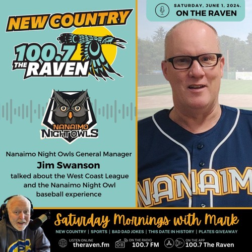 Nanaimo Night Owls GM Jim Swanson - June 1, 2024.