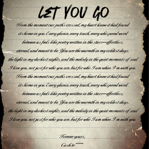 Let You Go feat: richierichie