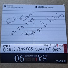 Richie Fingers - 'Kickin It Hard' Studio Mix - February 1992 - Side A