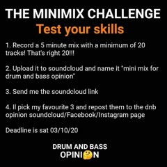 Mini Mix for drum and bass opinion WINNER (20 tracks in 5 minutes)