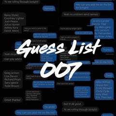 GUESS LIST 007