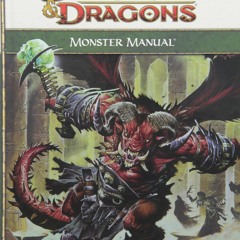 ✔PDF✔DOWNLOAD Dungeons & Dragons Monster Manual: Roleplaying Game Core Rules, 4th Edition