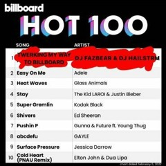 "TWERKING MY WAY TO BILLBOARD "W/ @DJHAILSTRM