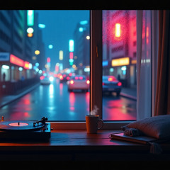 Late Night Lo-Fi Rain Music | Deep Work & Study