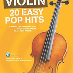 View KINDLE ✔️ Play Along 20/20 Violin: 20 Easy Pop Hits by  Various [KINDLE PDF EBOO