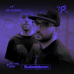 Seclusion Invites - Subradeon at Pattern - Berlin - 29.10.22