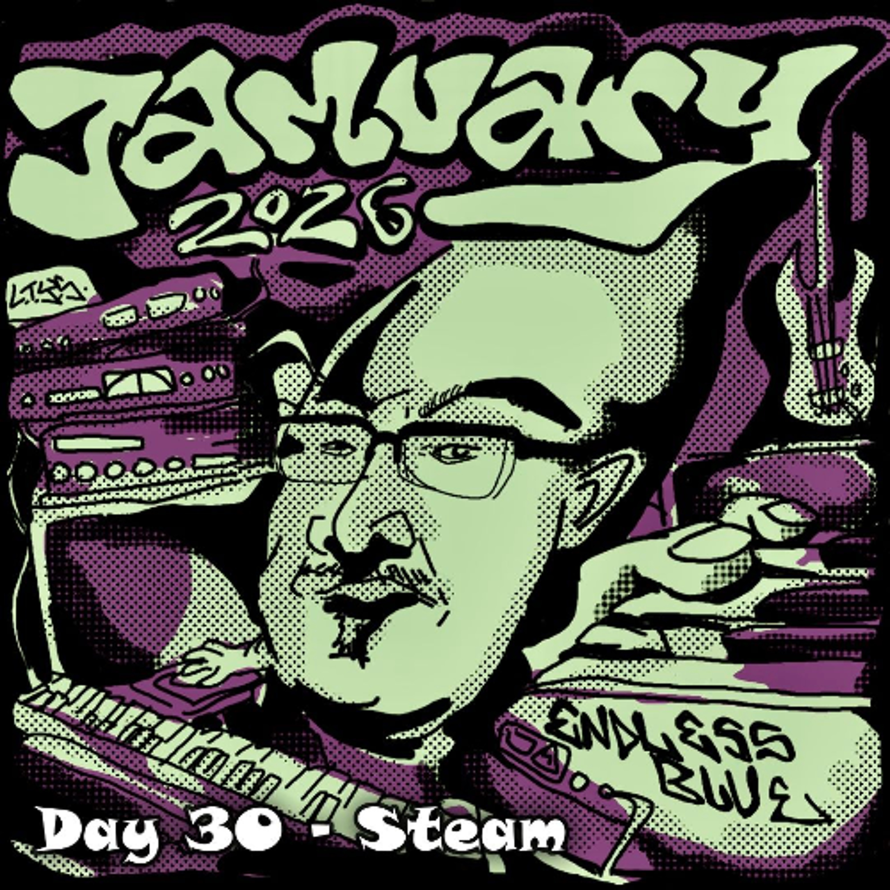 Day 30 - Steam episode artwork