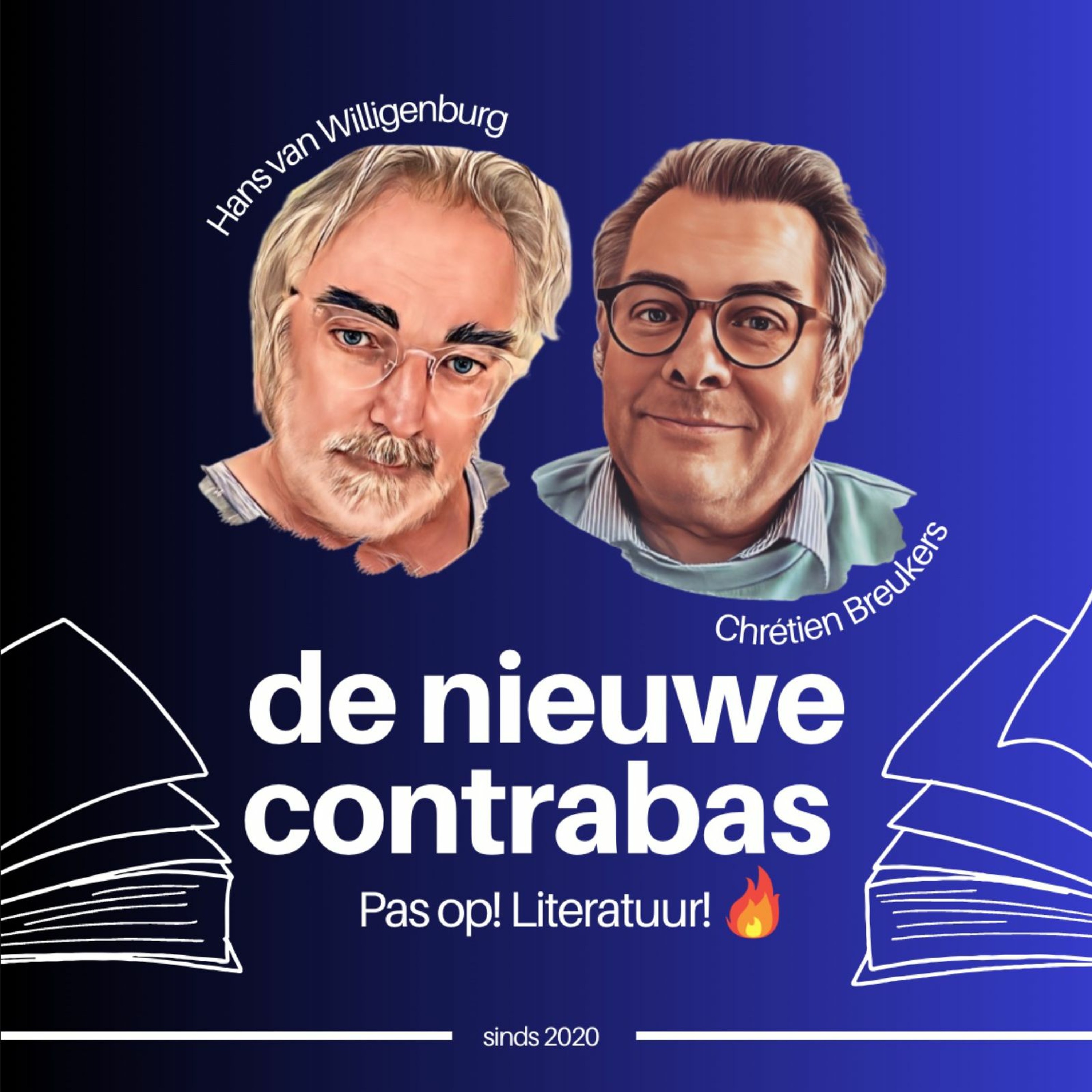 136 – De Nieuwe Contrabas podcast – Aendekerk, Hrabal, God
