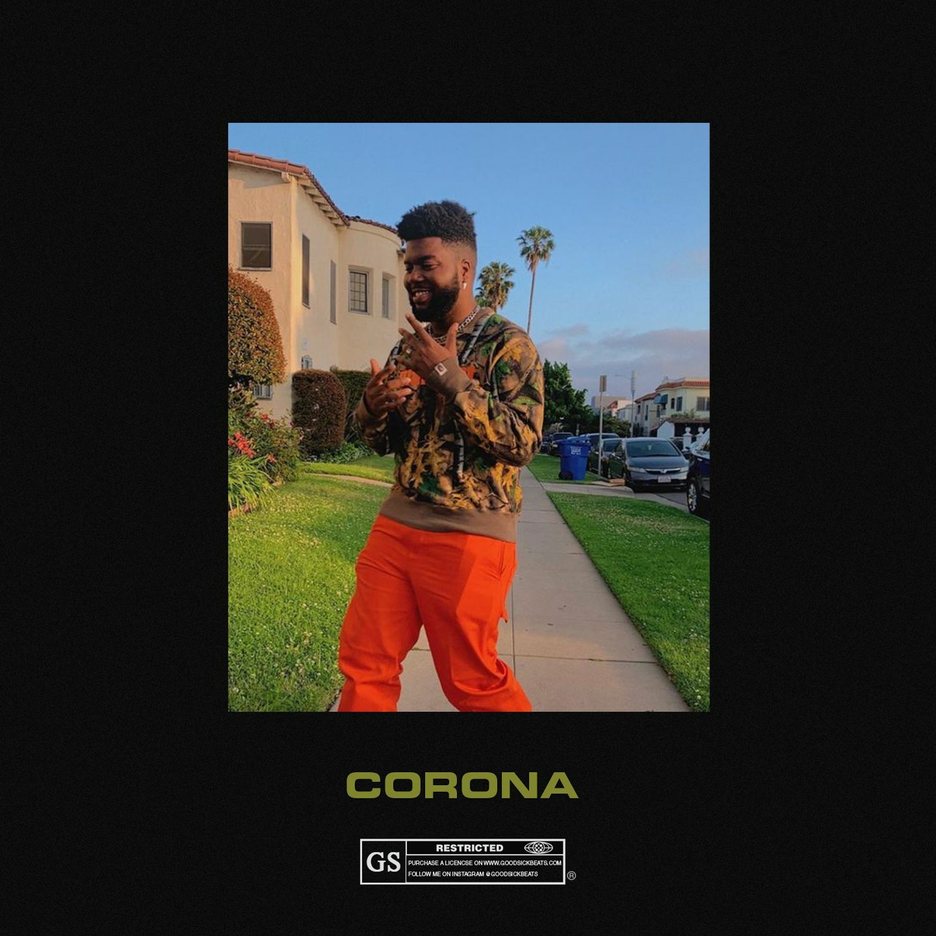 Khalid x 6lack type beat "Corona" episode artwork