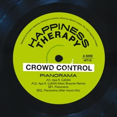 PREMIERE: Crowd Control feat. ÜJEAN - Apa [Happiness Therapy]