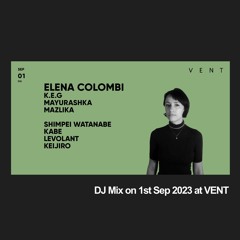 Shimpei Watanabe DJ Mix - 1st, Sep 2023 at VENT Tokyo