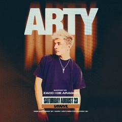 Live | Direct Support for Arty - Club Vinyl