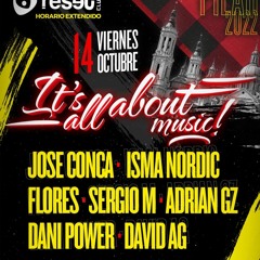 David AG @ EL PILAR :: It's All About Music (Reset Club) 14/10/2022