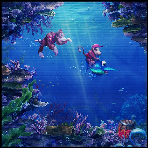 Donkey Kong Country: Aquatic ambiance (eSencia remake)