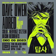 Nervouz Syztem Live At Recon Dave Owen & Adred