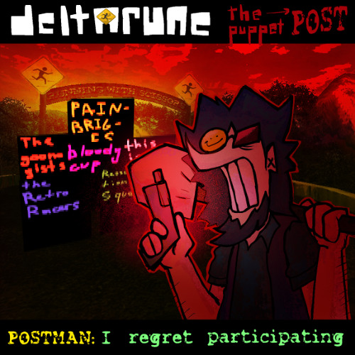 [GVAINJAM] :Я ‎ ‎ ‎ ‎ ‎ ЖАЛЕЮ (Deltarune: The POST Puppet)