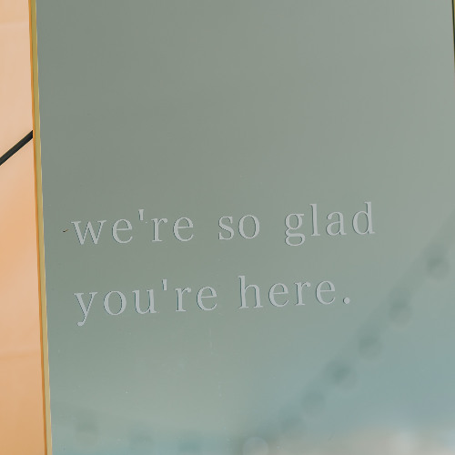 Glad you’re here