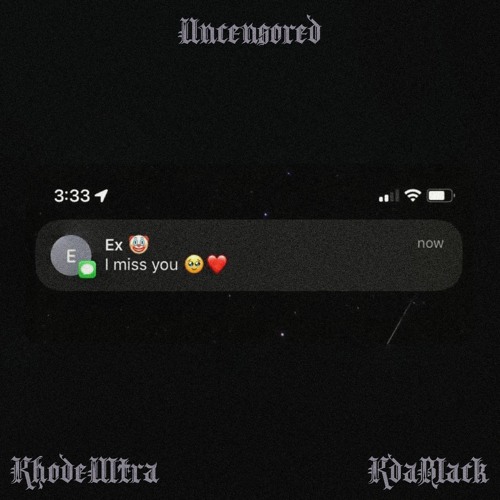 KdaBlack X KhodeULtra - Uncensored Freestyle