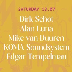 Liveset @ MADAM Juli24 Part 1